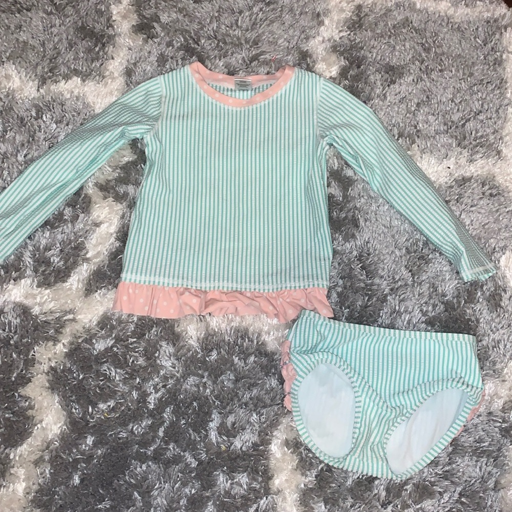 Rufflebutts 4T swim, 2 piece